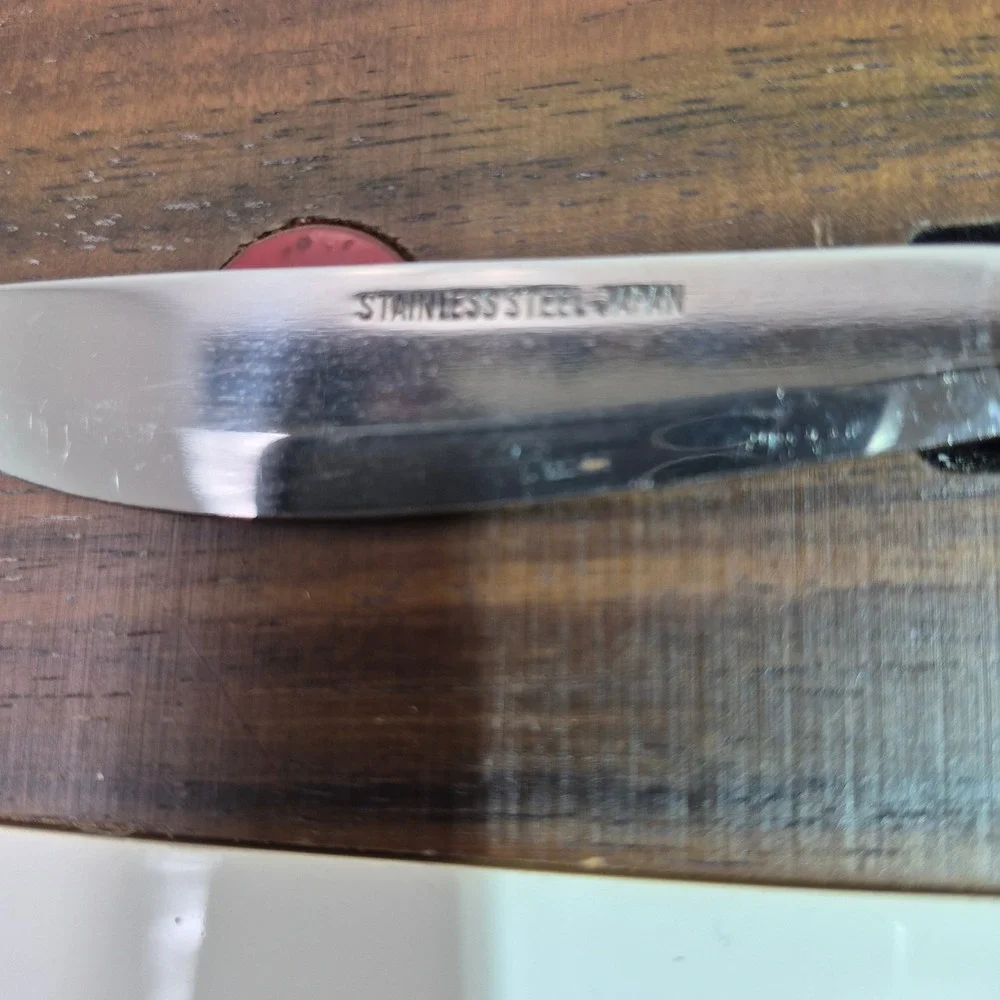 1914 Chevrolet Certified Technician Award Cheese Board‎ Knife Set Japan